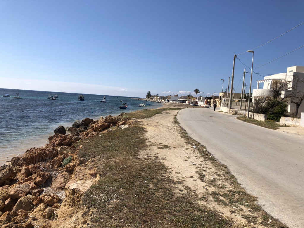 Promenade in Biscione bei Marsala