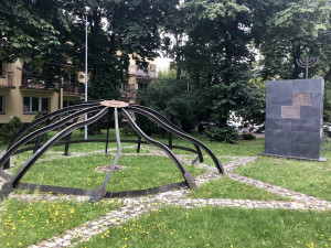 Mahnmal für die große Synagoge in Bialystok