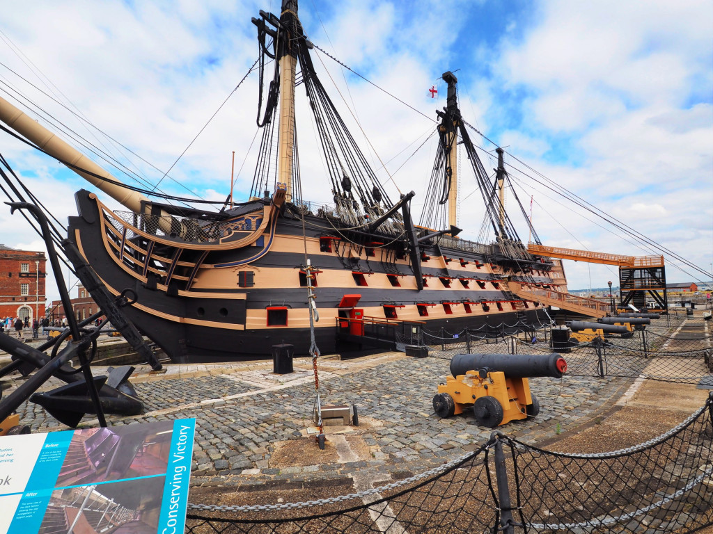 Die HMS Victory, Englands Stolz in der Schlacht von Trafalgar