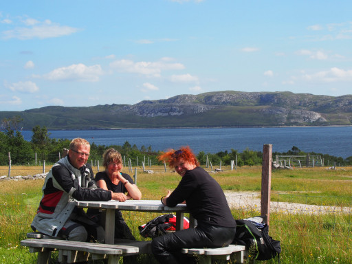 Kaffeepause am Loch Loyal