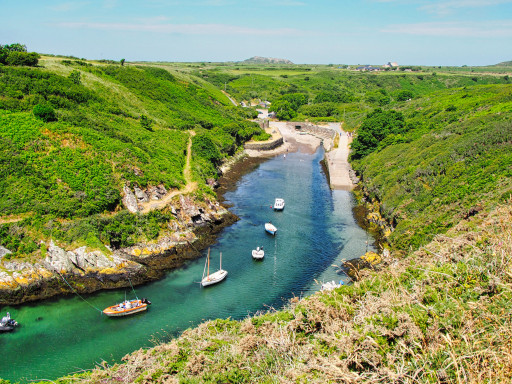 Bucht bei Ponthclais