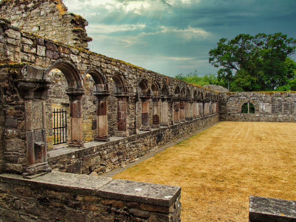 Kreuzgang in Jerpoint Abbey