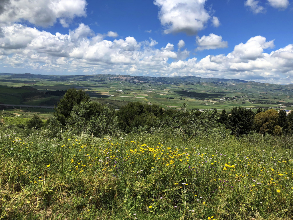 Landschaft in Westsizilien nahe Santa Ninfa