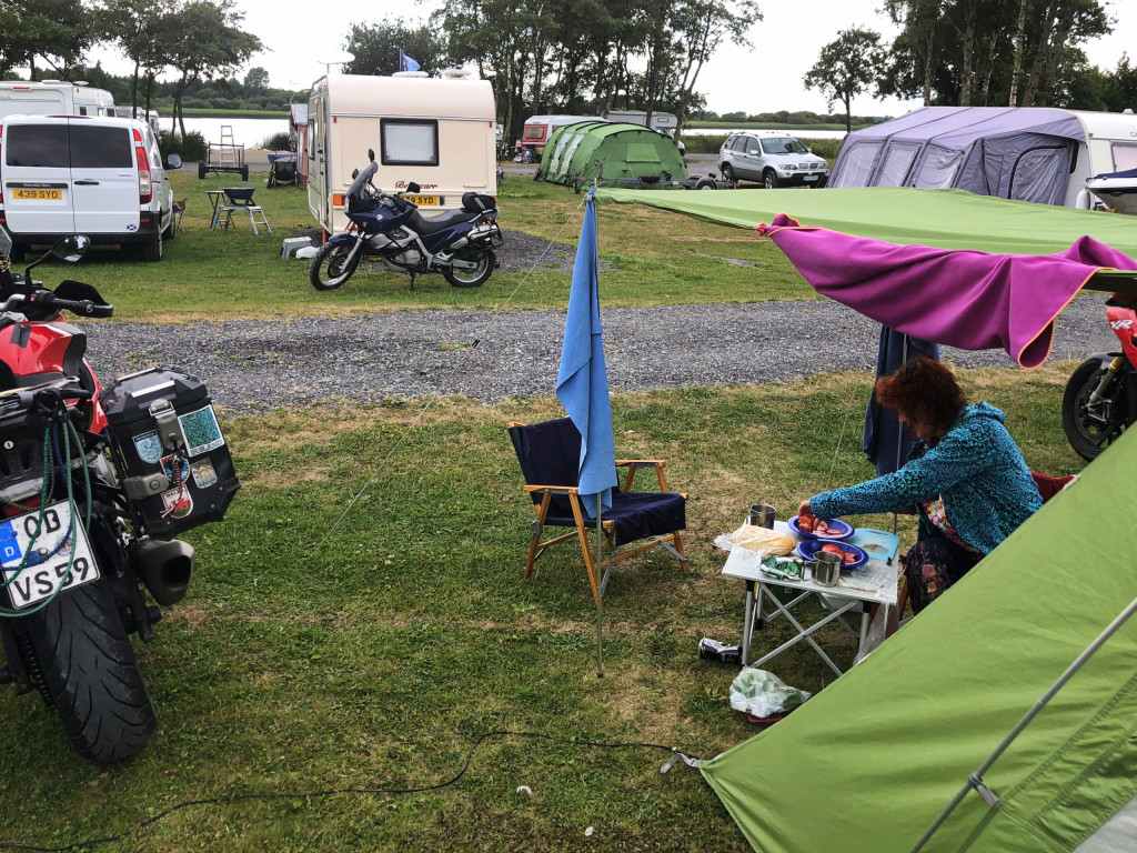 Unser CP "Lough Ree East Caravan And Camping" in Ballaghkeeran