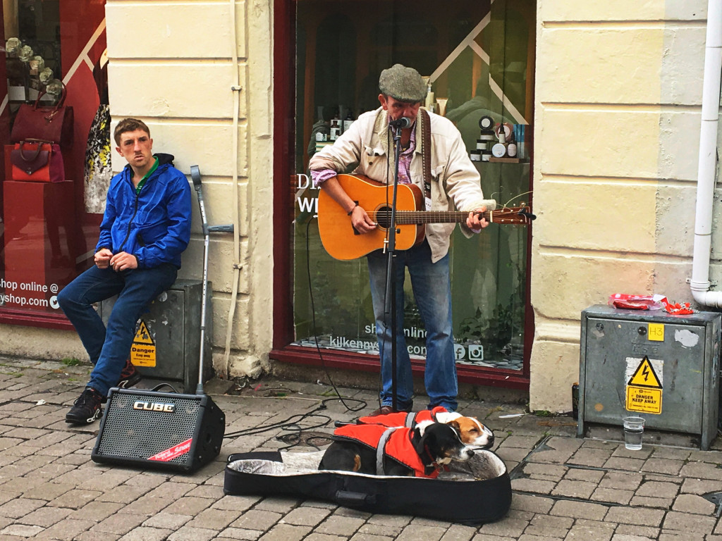 Gitarrenspieler in Galway