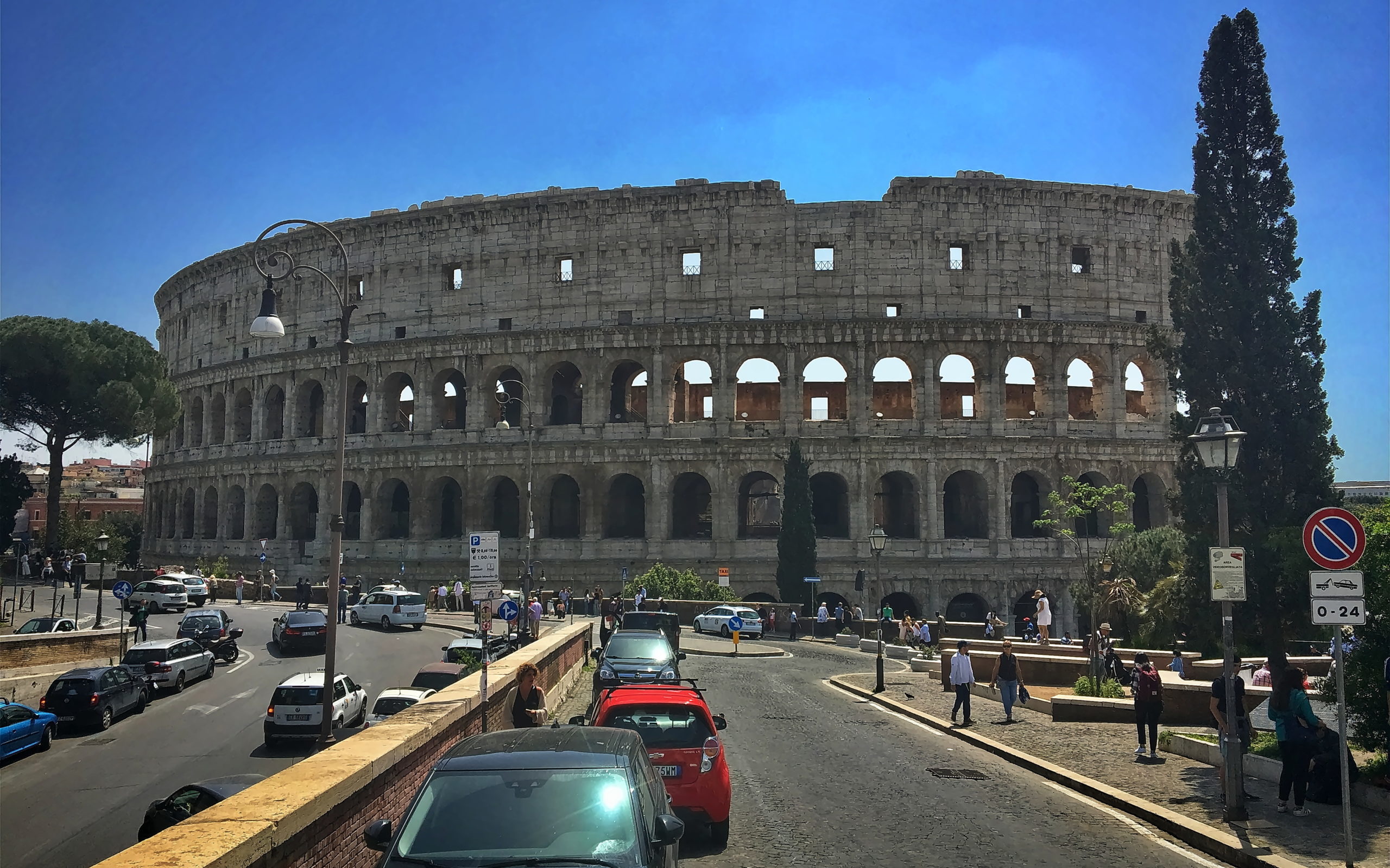 Das Colosseum in Rom