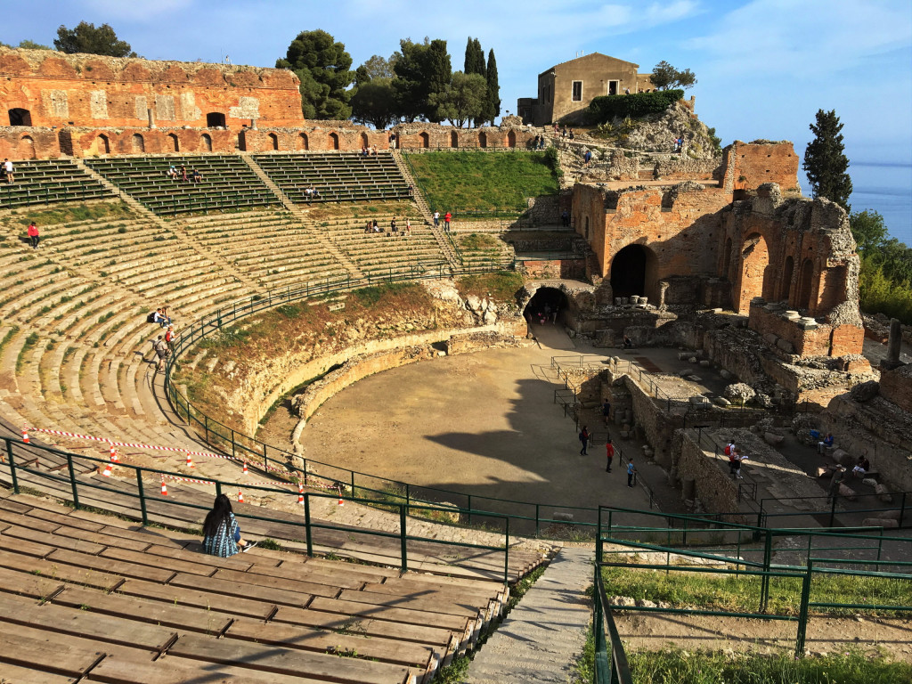 Griechisches Theater (Teatro Greco) in Taormina