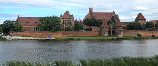 Die Marienburg an der Nogat