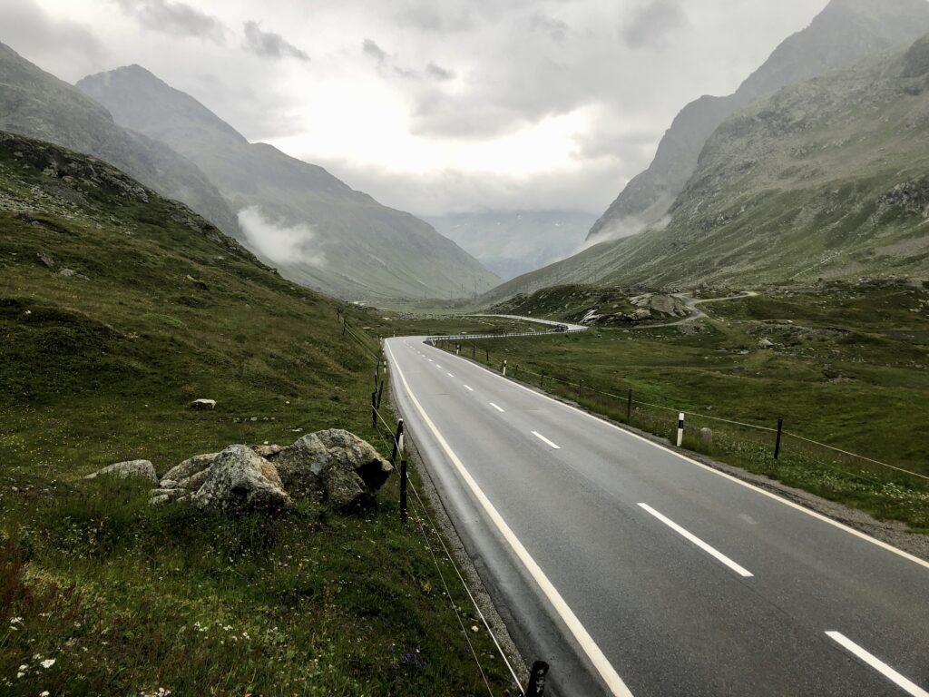 Düstere Aussicht am Julierpass