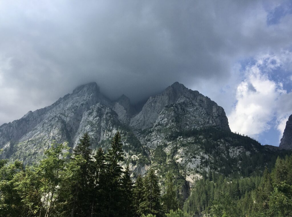 Aussicht am Rifugio Tolazzi