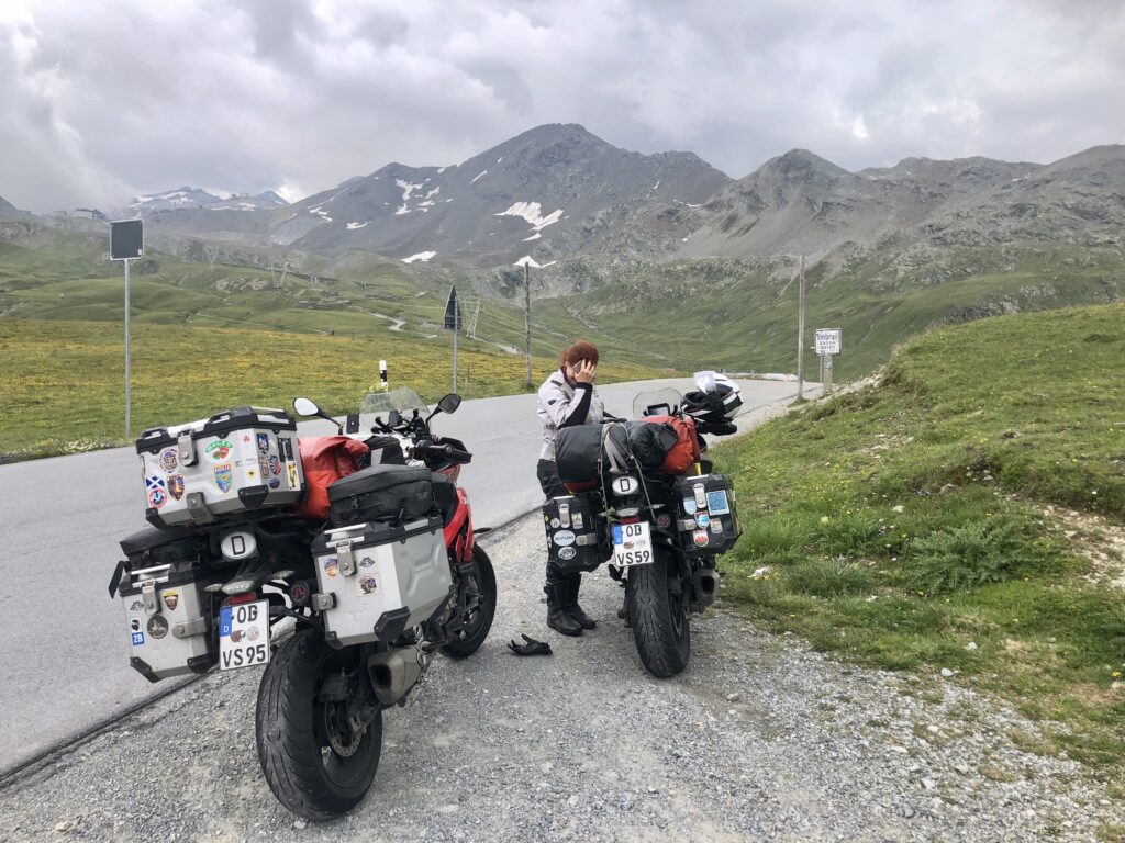Umbrail-Pass in der Schweiz