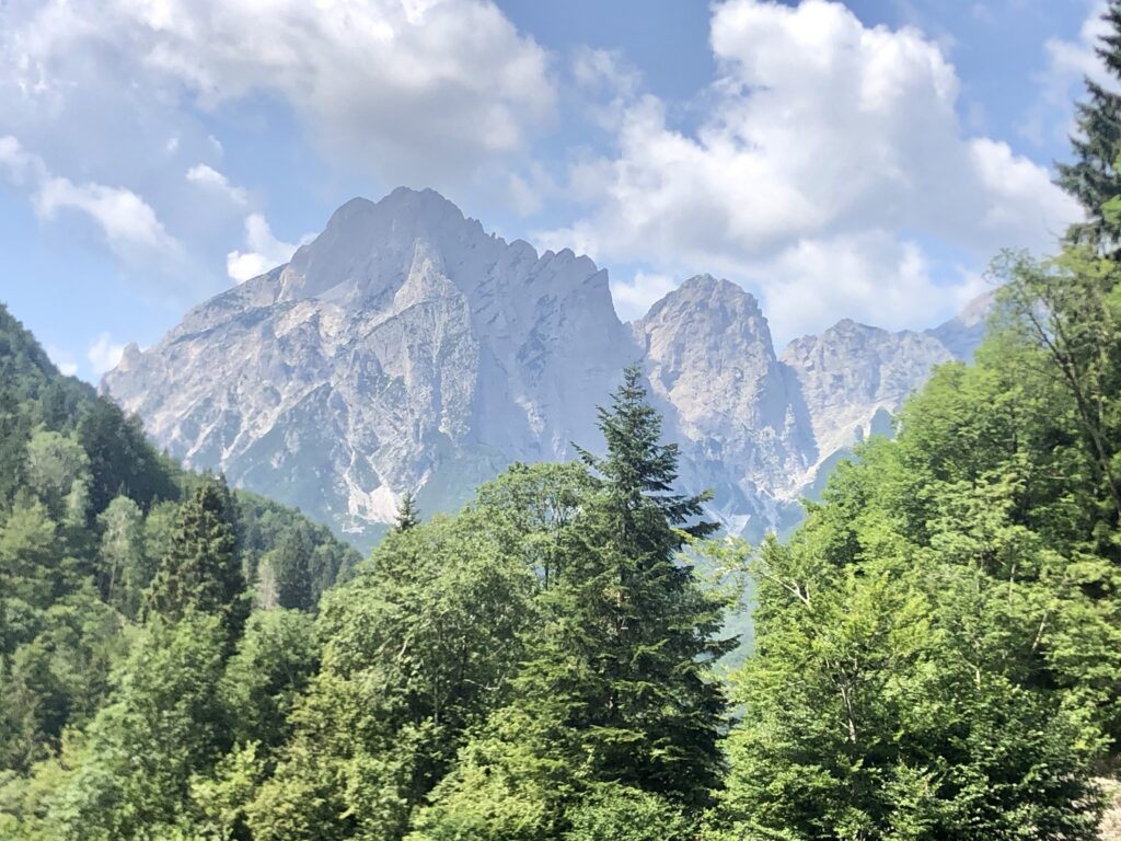 Aussicht nach dem Pass Sella di Cereschiatis