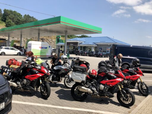 Pause auf tschechischer AB-Raststätte
