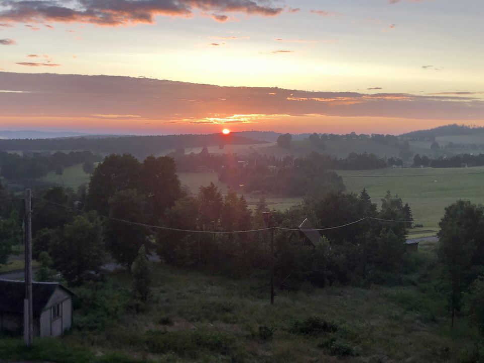 Abendstimmung am Hotel Ahornberg