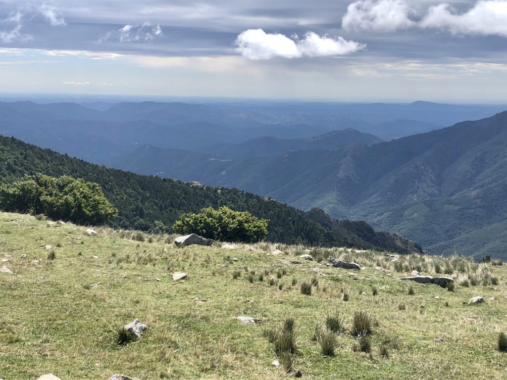 Südlicher Ausblick vom Mont Aigoual