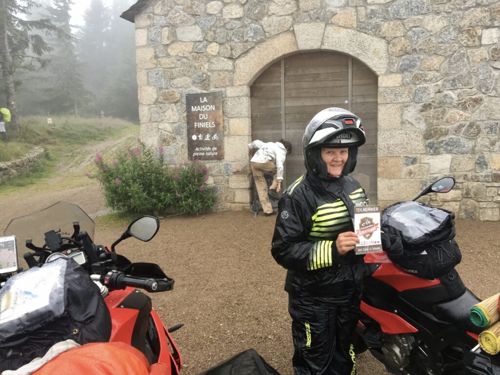 Erster Zielpunkt: Col de Finiels