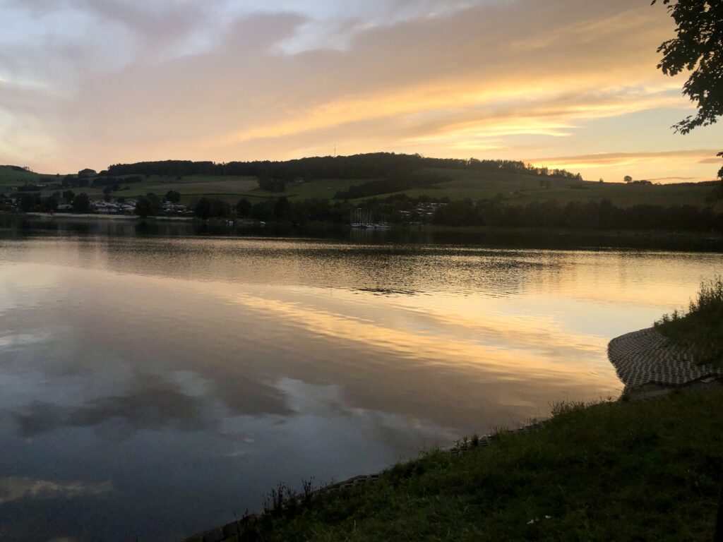 Abendstimmung am Diemelsee