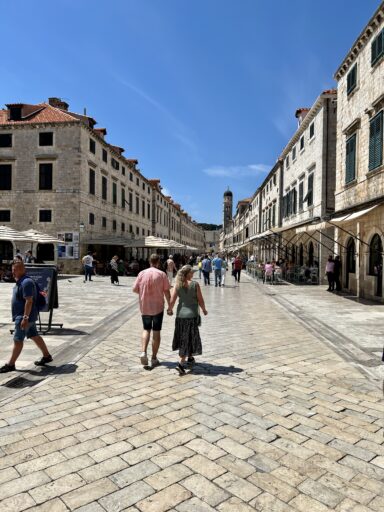 Placa (Stradun) in Dubrovniks Altstadt