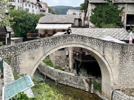 Kriva Ćuprija, die kleine Schwester der Stari Most