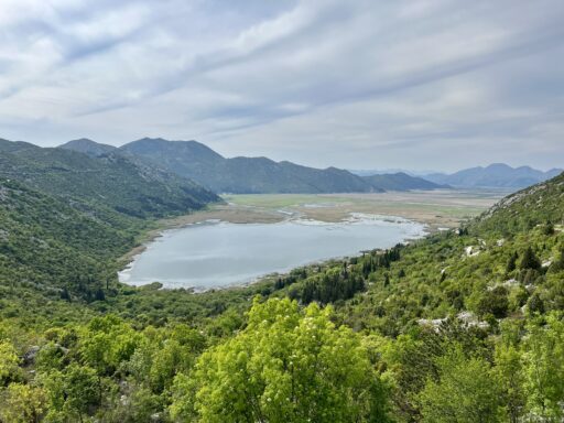 Blick auf den See Jezero Kuti