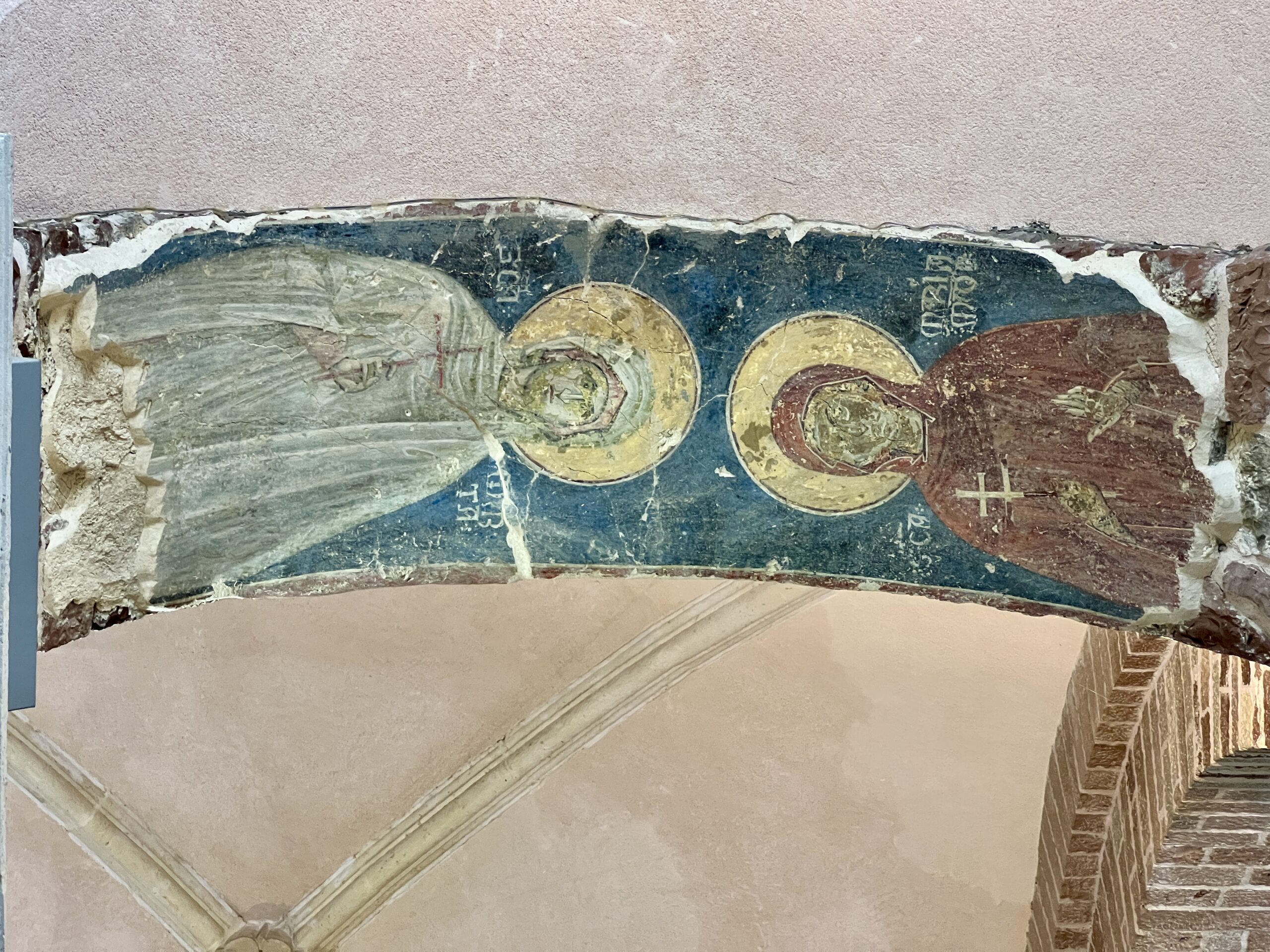 Byzantinische Fresken von 1331 in der Kathedrale