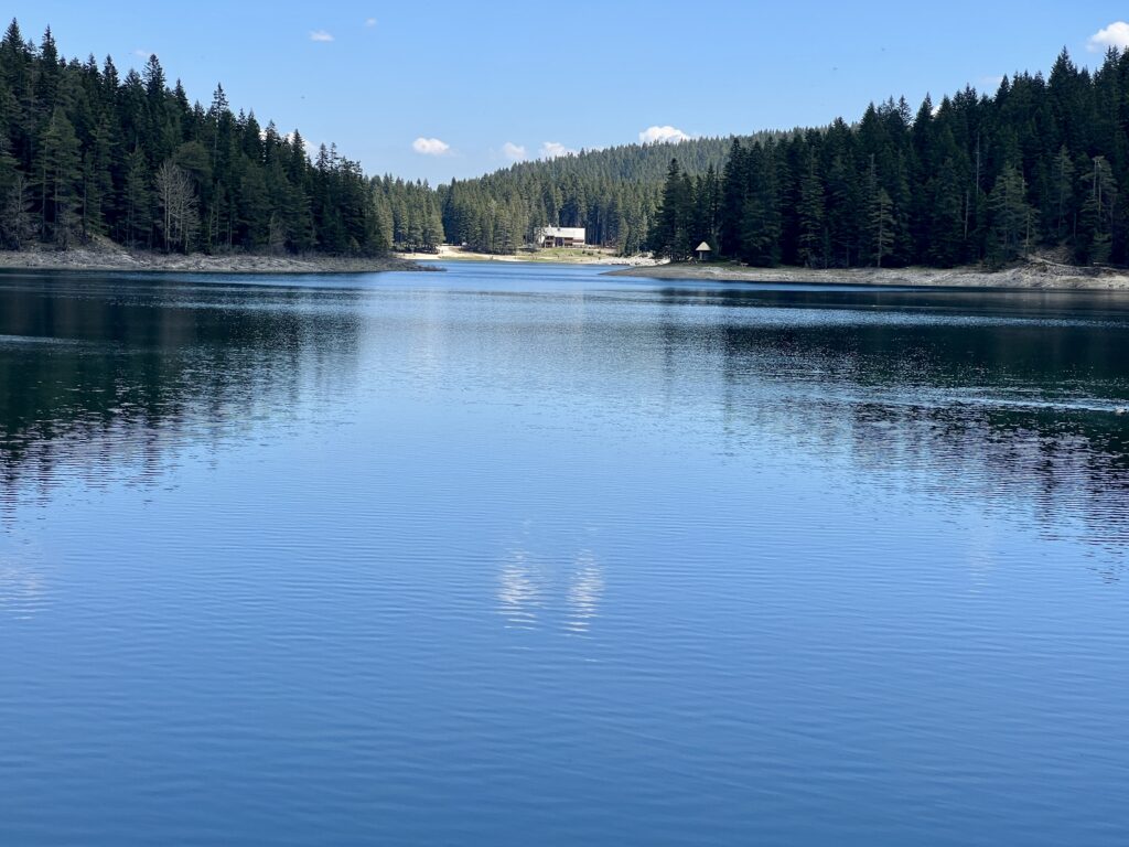 Sicht auf das See-Restaurant