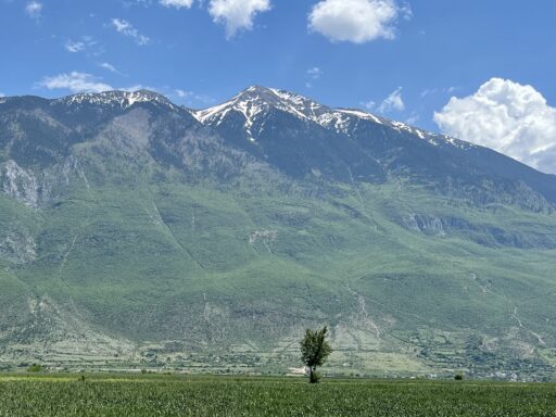 Bergwelt kurz hinter Kukës