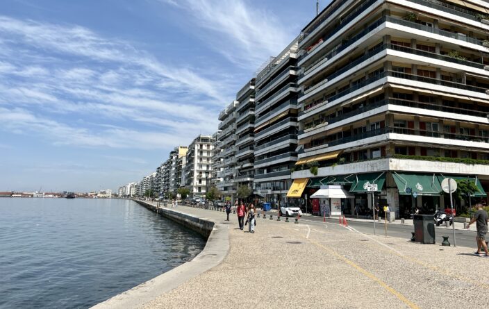 Uferpromenade Leoforos Nikis in Thessaloniki