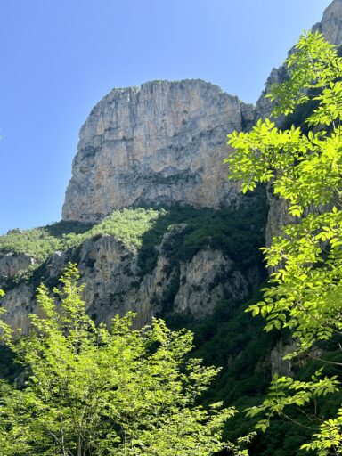 Sicht auf die Schlucht