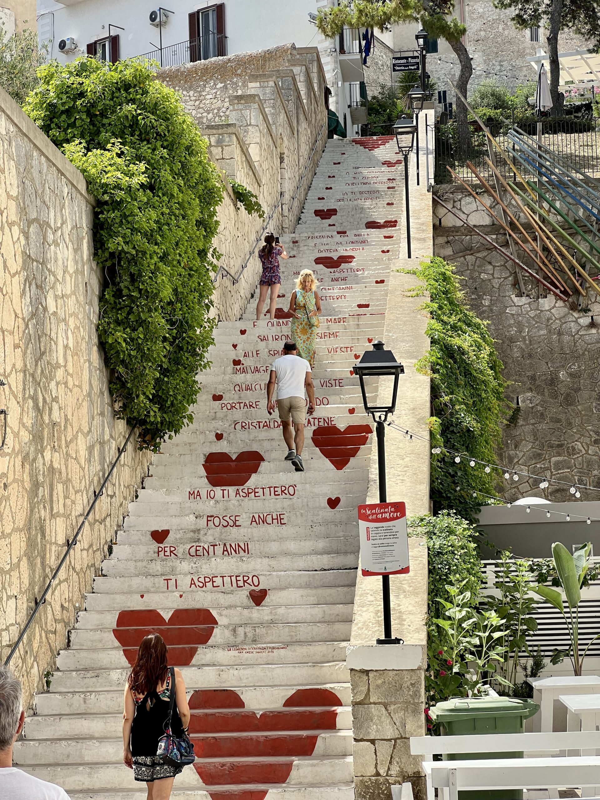 Herzchen-Treppe, offiziell "Scalinata dell’amore"