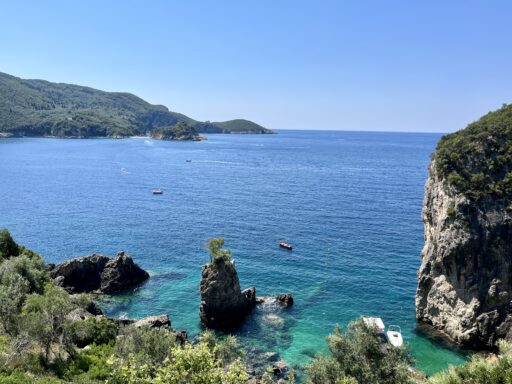 Bucht bei Paleokastritsa