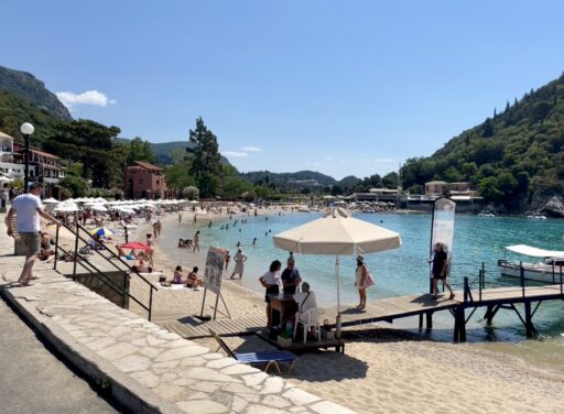 Strand bei Paleokrastritsa