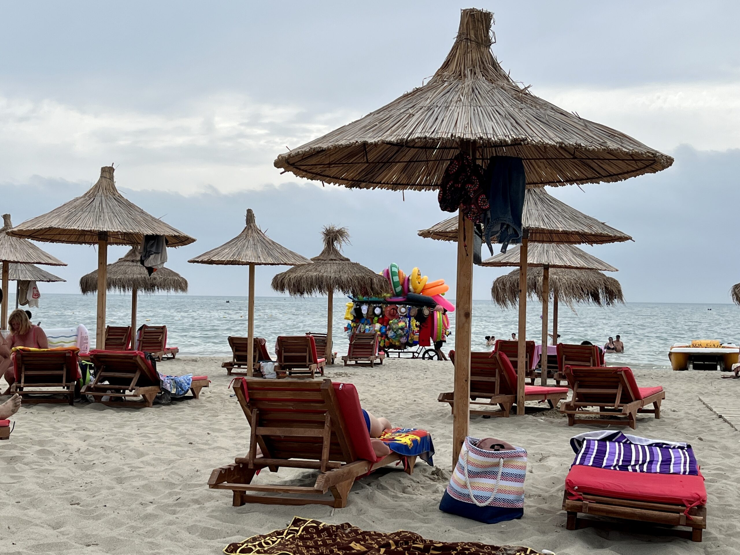 Am Strand vor Durrës