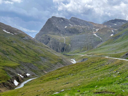 Südseite des Col de l‘Iseran