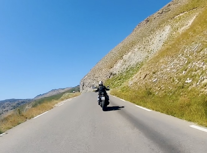 Col de la Bonette, Auffahrt Südrampe