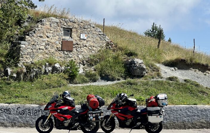 Grenze Frankreich - Spanien am Col d‘ Ares (1513 m)