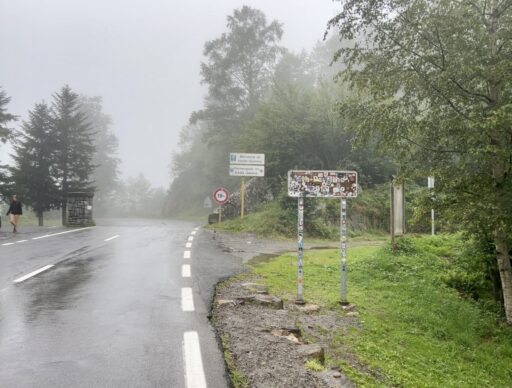 Col du Portillon (1293 m), Grenze Spanien - Frankreich