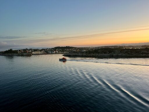 Ankunft in Stavanger/Tjora