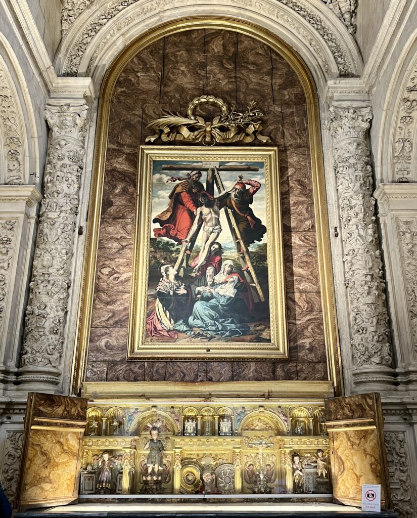 Eindrucksvolle GemÀlde in der Kathedrale