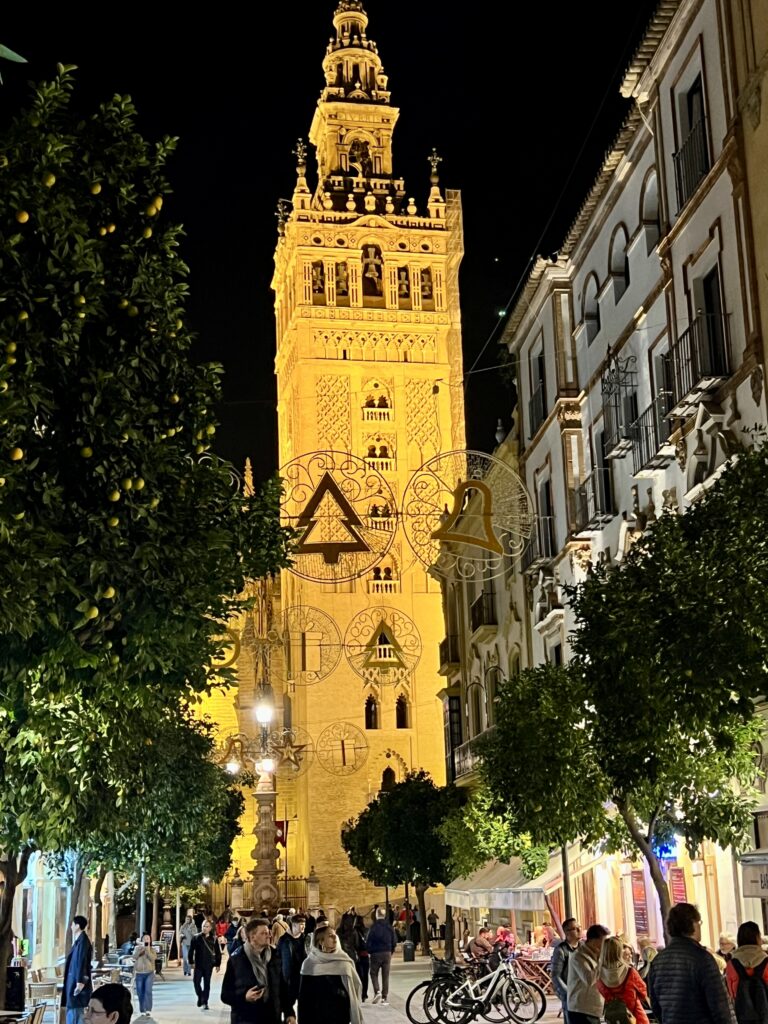 Giralda am Abend