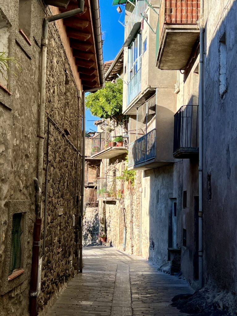 Gasse in Castellfollit de la Roca