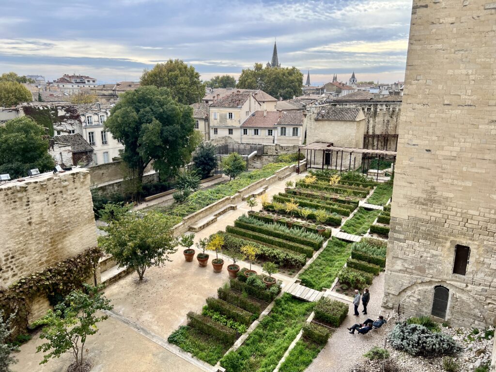 Gärten im Papstpalast