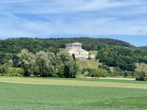 Blick auf die Walhalla