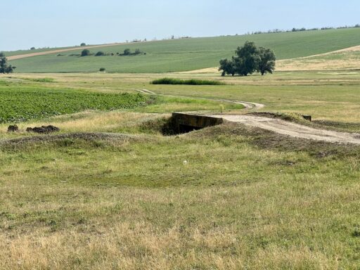 Landschaft des Moldawien-Bessarabia-Plateaus